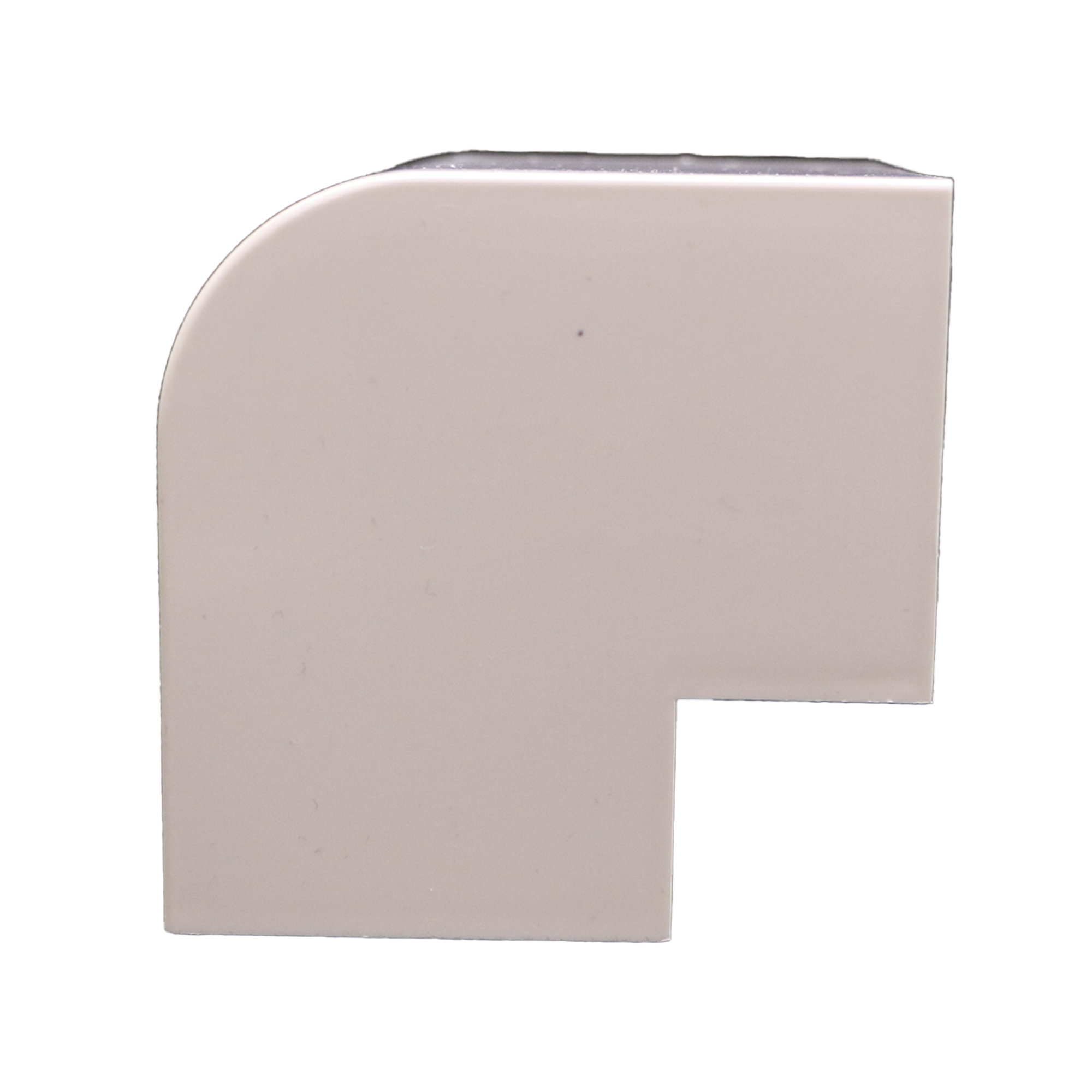 Esquinero Exterior Color Blanco de PVC Auto Axtinguible