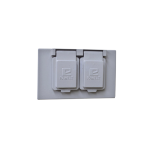 Tapa Dúplex Horizontal con Contratapa / Auto-cierre de aluminio Tipo RR / Placa Intemperie