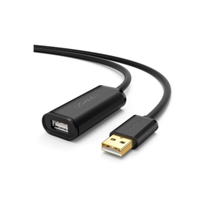 Cable de Extensión Activo USB 2.0 / 5 Metros / Macho-Hembra / Booster individual FE1.1S incorporado / Velocidad de hasta 480 Mbps / Ideal para impresoras