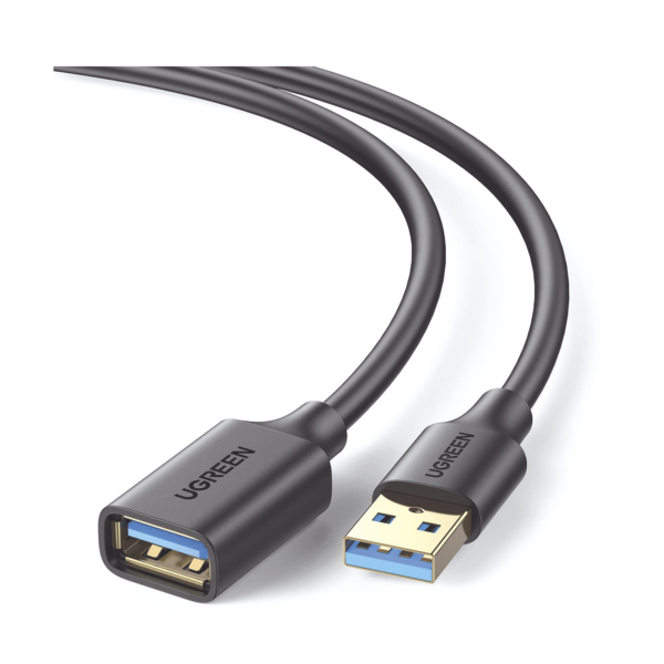 Cable Extensor USB 3.0 / 1 Metro / Macho-Hembra / 5 Gbps / Ultra Durabilidad / Núcleo de cobre estañado 28/22 AWG / Blindaje interior múltiple / Ideal para teclado