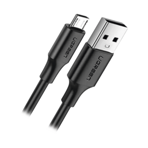 Cable USB-A a Micro USB | 1 Metro | Tecnología de Carga Rápida Qualcomm / QC 3.0/2.0 | Recarga hasta 18W | Transmisión de Datos hasta 480Mbps | Tecnología de Carga Segura | Hasta 5