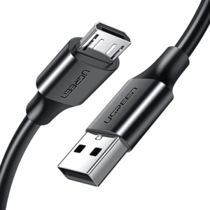 Cable USB-A a Micro USB | 2 Metros | Tecnología de Carga Rápida Qualcomm / QC 3.0/2.0 | Recarga hasta 18W | Transmisión de Datos hasta 480Mbps | Tecnología de Carga Segura | Hasta 5