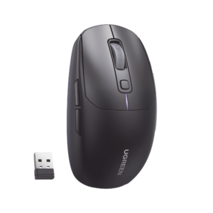 Mouse Gaming Inalámbrico| 5000 DPI | 5 Niveles de DPI  |6 Botones | Recargable | Tri-Modo USB/BT/2