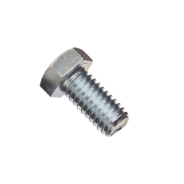 Tornillo Máquina Estándar Galvanizado de 1/4" X 1" (6.5 X 25 mm).