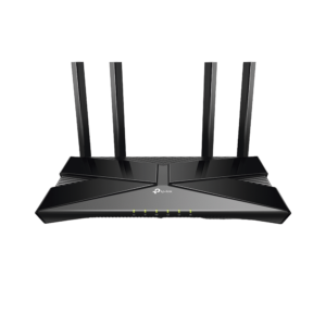 Router WiFi 6 doble banda AX 3000 Mbps /  MU-MIMO y OFDMA / 1 Puerto WAN 10/100/1000 Mbps / 4 Puertos LAN 10/100/1000 Mbps / 4 Potentes Antenas.