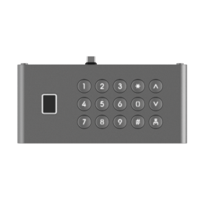 Módulo de Teclado y Huella Digital para Frente de Calle IP DS-KD9633-WBE6/ Conexión USB-C / 15 Botones / IP65 / IK07