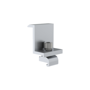 Sujetador final 40 mm para montaje de paneles solares en riel7