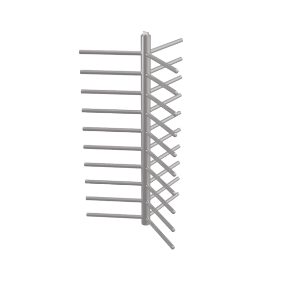 Eje Central de Refacción para Torniquete Hikvision de Cuerpo Completo DS-K3H4410  (Sencillo 1 Carril) / Acero Inoxidable