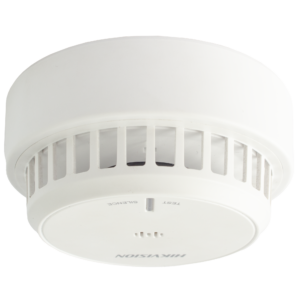 (HikFire) Detector de Humo Óptico Hikvision / Tecnología Avanzada de Detección de Incendios / Alarma Temprana y Fiabilidad Certificada / Soporta Salida de Alarma