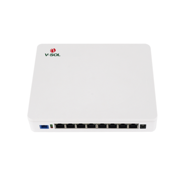 ONU Dual EPON/GPON / 8 Puertos PoE 802.3at Gigabit / Wi-Fi Doble banda 2.4 y 5 GHz /  1 Puerto SC/UPC