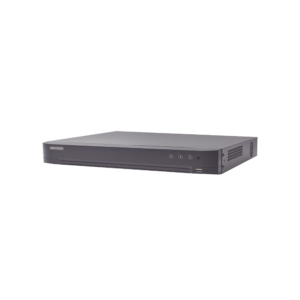 DVR 16 Canales TURBOHD + 16 Canales IP / 8 Megapixel (4K) / Audio Bidireccional / ACUSENSE / Reconocimiento Facial / 2 Bahías de Disco Duro / Salida de Video en 4K / H.265+