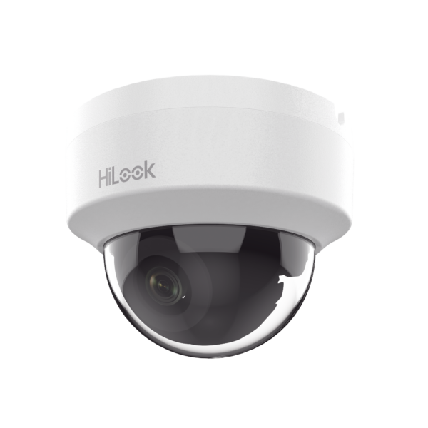 HiLook Series / Domo IP 4 Megapixel  / Lente 2.8 mm (Gran Angular) / 20 mts IR / Interior / PoE / dWDR / H.265+ / ONVIF