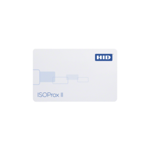 Tarjeta de Proximidad ISOProx II HID  (Delgada) (1386LGGMV) Perforada Verticalmente / Garantía de por Vida / 1586/ 1386