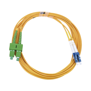 Jumper de Fibra Óptica Monomodo 9/125 LC/UPC-SC/APC