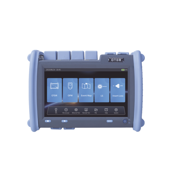 OTDR PRO de Alto Rendimiento para Enlaces de Fibra Óptica Monomodo y Multimodo / Longitudes de onda: 850nm