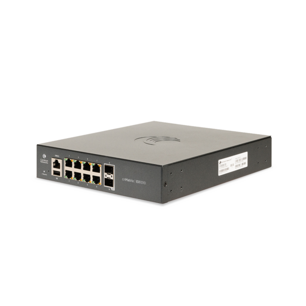 Switch cnMatrix EX1010  de 8 puertos Gigabit Ethernet y 2 SFP