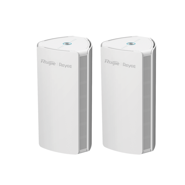 (2PACK) Home Router inalámbrico MESH WI-FI 6 2x2 doble banda 1 puerto WAN Gigabit y 2 puertos LAN Gigabit