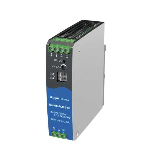 Fuente de Alimentación AC/DC 120W DIN-RAIL para Switch Industrial