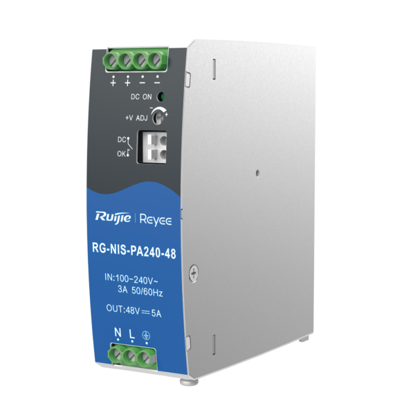 Fuente de Alimentación AC/DC 240W DIN-RAIL para Switch Industrial