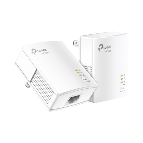 Kit Adaptador Powerline Gigabit Ethernet/ Tecnologia HomePlug AV2 / Puertos 1000Mbps / Plug and Play / hasta 300 M dentro de casa / 1 Puerto 10/100/1000 Mbps / Tamaño ultra compacto