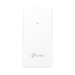 Inyector PoE Pasivo de 48V (18 Watts) / 2 puerto 10/100/1000 Mbps / Plug and Play / Montaje en Pared