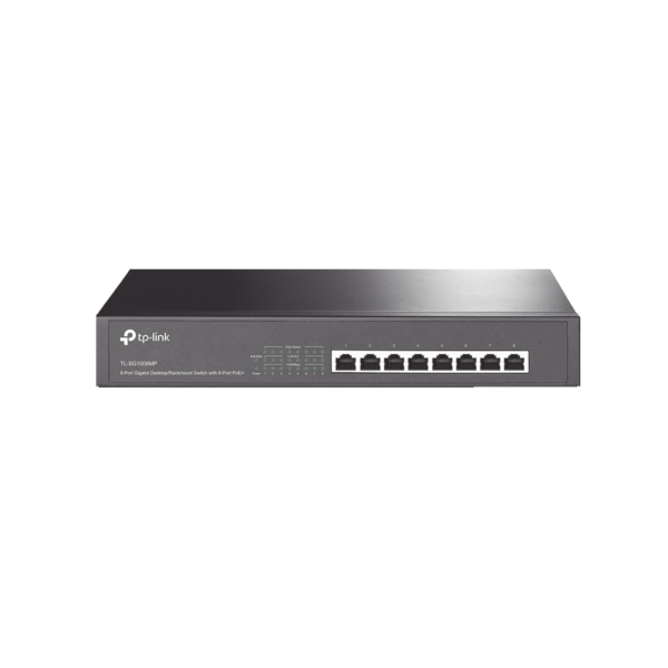 Switch Gigabit PoE+ no administrable de 8 puertos 10/100/1000 Mbps