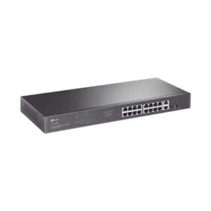 Switch no administrable de 16 puertos 10/100/1000Mbps y PoE af/at