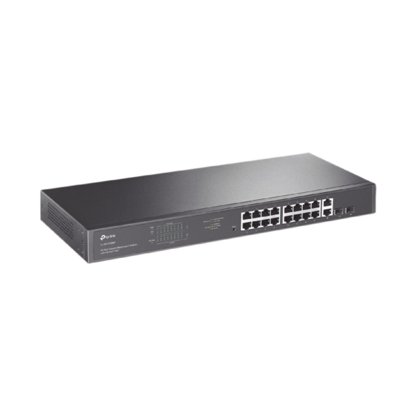 Switch no administrable de 16 puertos 10/100/1000Mbps y PoE af/at