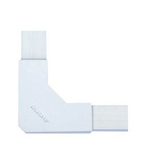 Sección en "L" blanco de PVC auto extinguible