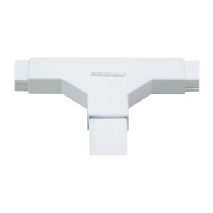 Sección en "T" color blanco de PVC auto extinguible