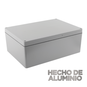 Gabinete de Aluminio para Exterior (IP66) de 390 x 280 x 158 mm con Rápida Disipación de Calor