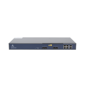 OLT de 2 puertos EPON con 6 puertos Uplink (4 puertos Gigabit Ethernet + 2 puertos Gigabit Ethernet SFP/SFP+) / hasta 128 ONUS