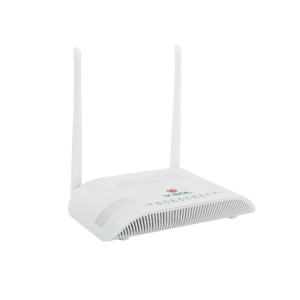 ONU Dual G/EPON con Wi-Fi en 2.4 GHz + 1 CATV + 1 puerto LAN Gigabit +  1 puerto LAN Fast Ethernet