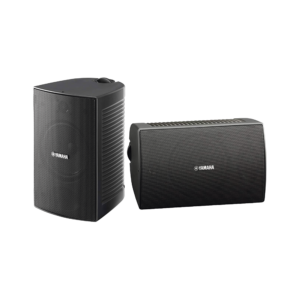 Altavoz de Montaje en Pared | 2 vias | Woofer 4" | Tweeter 1" | IPX3 | 8 ohms | 70/100V | Color Negro | Par