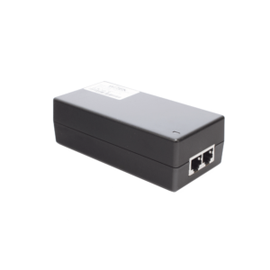 Inyector Hi-PoE 60 W Gigabit / Alimenta Equipos PoE 802.3 af Hasta 15W - PoE at Hasta 30W - PoE bt Hasta 60W / Instalación Para Interior / Alcance de Hasta 100 metros / Plug and Play / No se Necesita Configurar