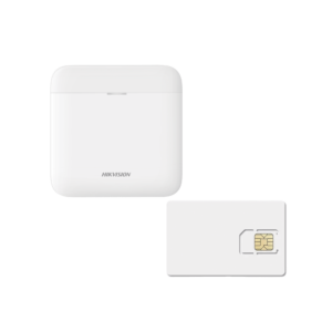 (AX PRO) KIT de Alarma AX PRO / Incluye: 1 Hub con batería de respaldo / 1 año de Servicio de Datos 600MB / Wi-Fi / 3G/4G / Compatible con Hik-Connect P2P