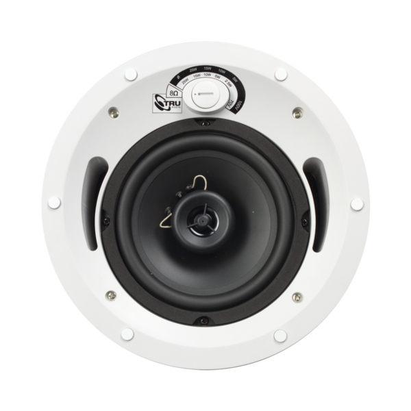 Altavoz comercial de 2 vías | 70V /100V | 8 Ohms | montaje en techo | woofer de 6.5 in | 60 Watts |