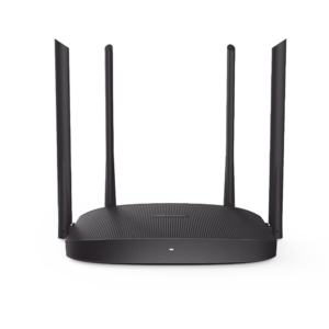 Router Inalámbrico WISP Gigabit / Hasta 1200 Mbps / Doble Banda AC (2.4 GHz y 5 GHz) / 3 Puertos LAN 10/100/1000 Mbps + 1 Puerto WAN 10/100/1000 Mbps /  4 Antenas Externas Omnidireccional de 5 dBi / Interior