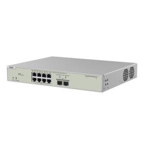 Switch Multi-Gigabit PoE+ Capa 2 con 8 Puertos 2.5G PoE+ hasta 240W y 2 Uplink SFP+ 10G