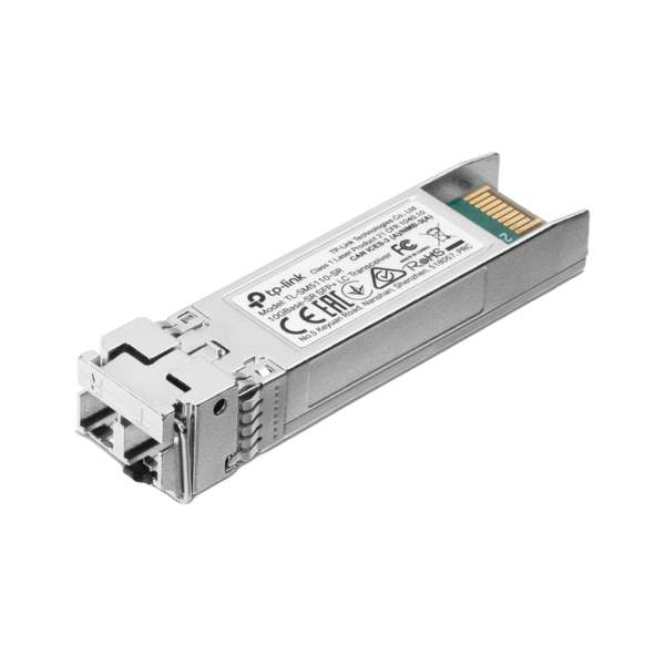 Transceptor mini-GBIC SFP+ / Duplex Multimodo 10GBase /  Distancia 300 metros /  Conector LC