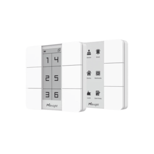 Panel Inteligente con Botones Programables y Display Digital para Automatización LoRaWAN