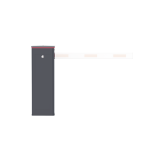 Barrera Vehicular Derecha / Soporta Brazo de hasta 3 m / Apertura en 1.5 s / Final de Carrera Ajustable por Programación /