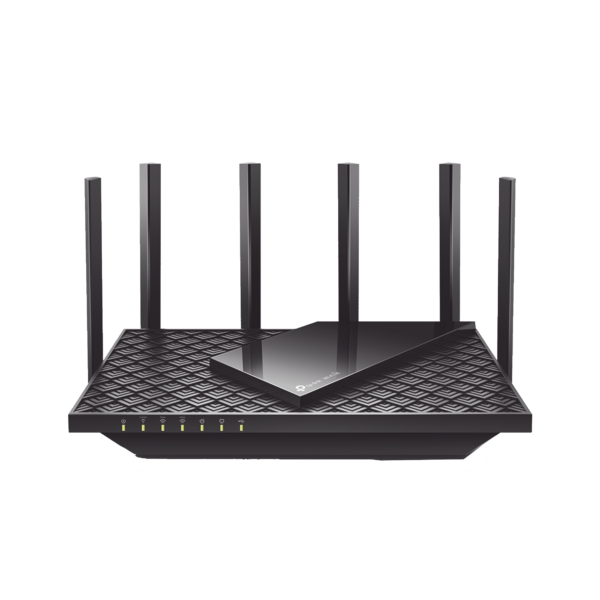 Router Triple Banda WiFi 6E / AX5400 MU-MIMO / 1 Puerto WAN 1 10/100/1000 Mbps / 4 Puertos LAN 10/100/1000 Mbps / 1 puerto USB 3.0 / 6 antenas de alta ganancia / OneMesh ™