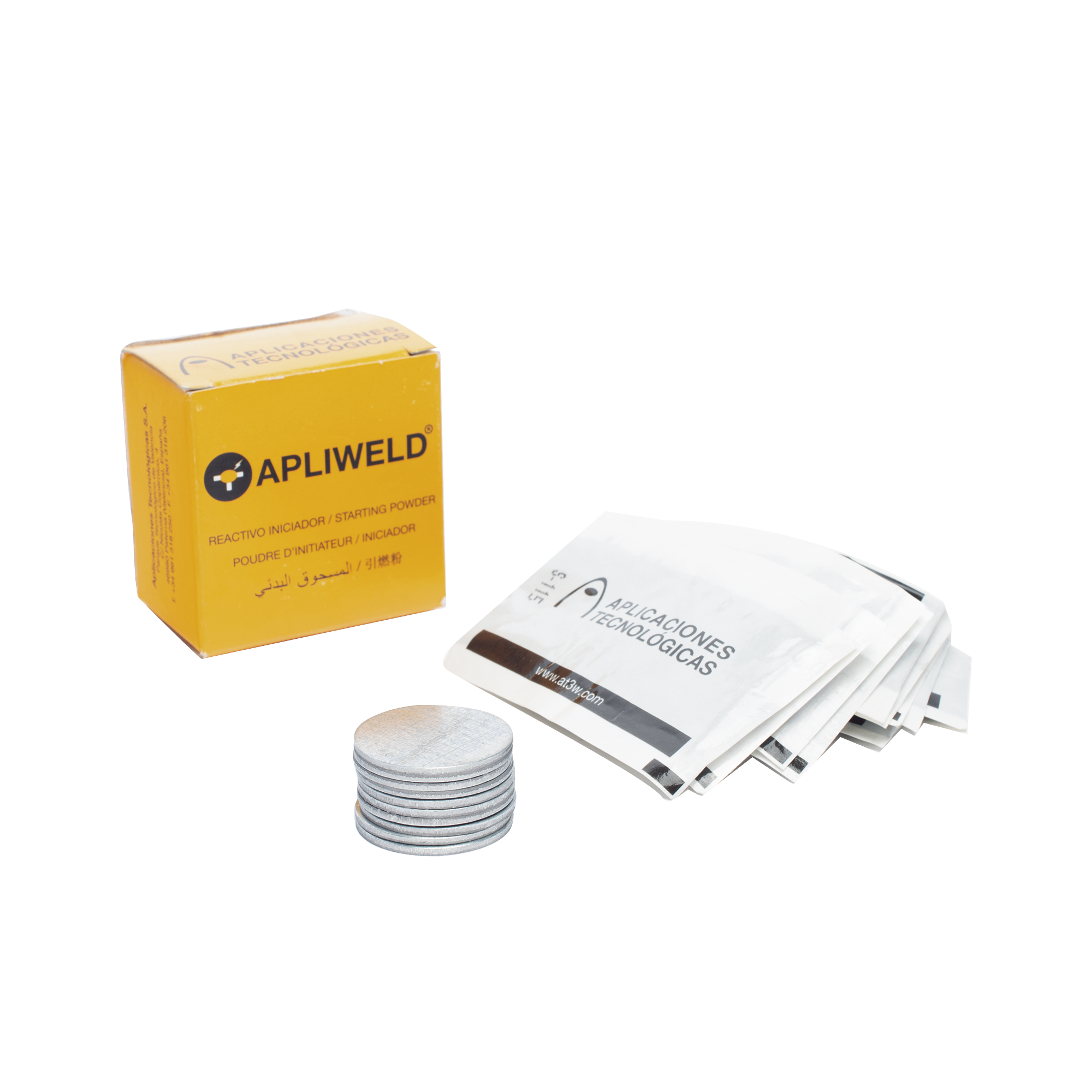 Compuesto Iniciador de Soldadura Exotérmica. Proceso Manual con Chispero. 10 pzas.