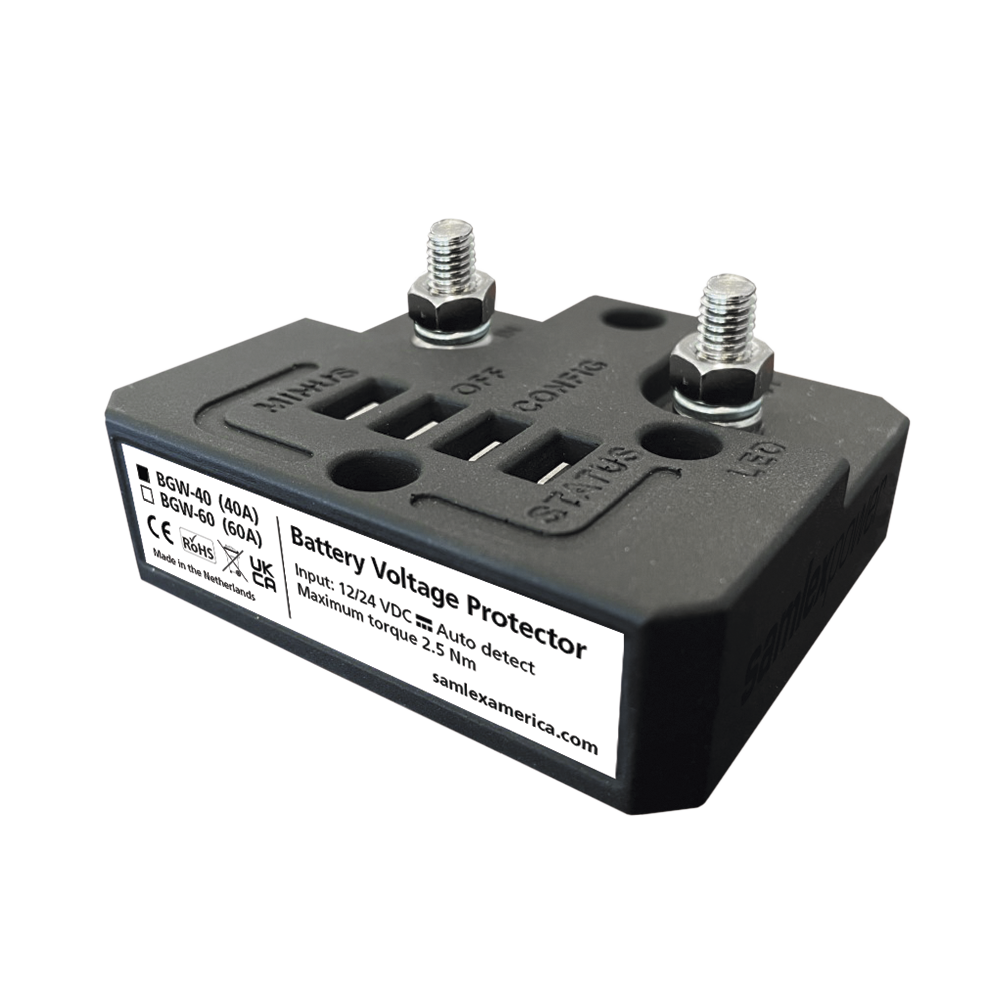 Protector de Baterías 12/24V a Prueba de Agua 40 A