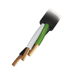 Cable Eléctrico de Uso Rudo 3 Hilos Calibre 12 AWG