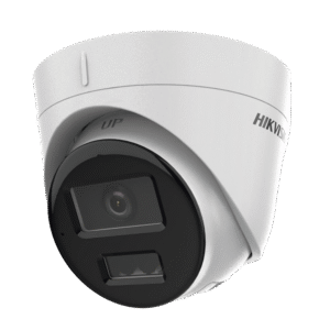 [Dual Light] Turret IP 2 Megapixel / Lente 2.8 mm / 30 mts IR + 30 mts Luz Blanca / Micrófono Integrado / ACUSENSE Lite / Exterior IP67 / H.265 / PoE / ONVIF
