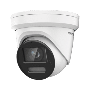 Turret IP 8 Megapixel / Imagen a color 24/7 / Lente 2.8 mm / Micrófono Integrado /Luz Blanca 40 mts / Exterior IP67 / Micrófono Integrado / WDR 130 dB / Entrada y salida de Audio y Alarma / Onvif / MicroSD