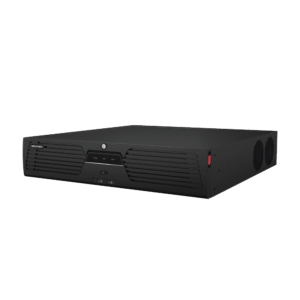 [Doble Poder de Decodificación] NVR 32 Megapixel (8K) / 64 Canales IP / AcuSense / ANPR / Conteo de Personas / Heat Map / 8 Bahías de Disco Duro  / Soporta RAID con Hot Swap / 2 HDMI en 8K / Soporta POS / Alarmas I/O  / Smart Search