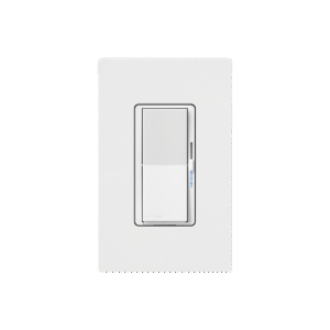 (Caseta Wireless) DIVA Atenuador de pared. Aumenta/Disminuye Intensidad de Iluminación.  No requiere cable neutro. 150W LED / 600W INC/HAL